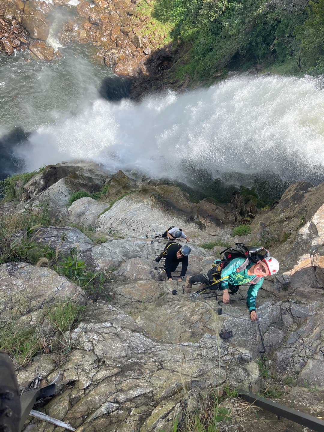 Vista panorámica del Salto del Buey