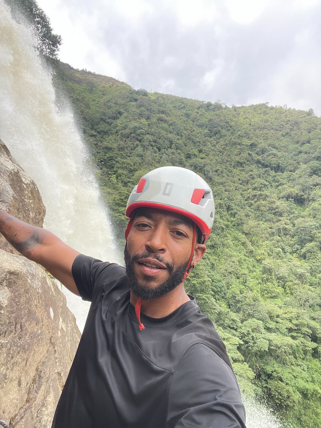 Vista panorámica del Salto del Buey