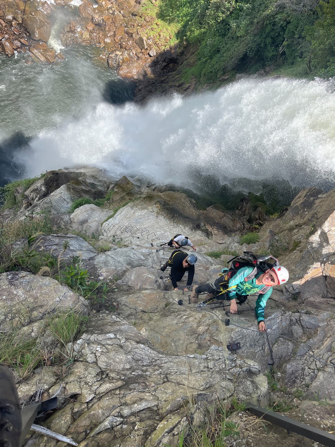 Vista panorámica del Salto del Buey